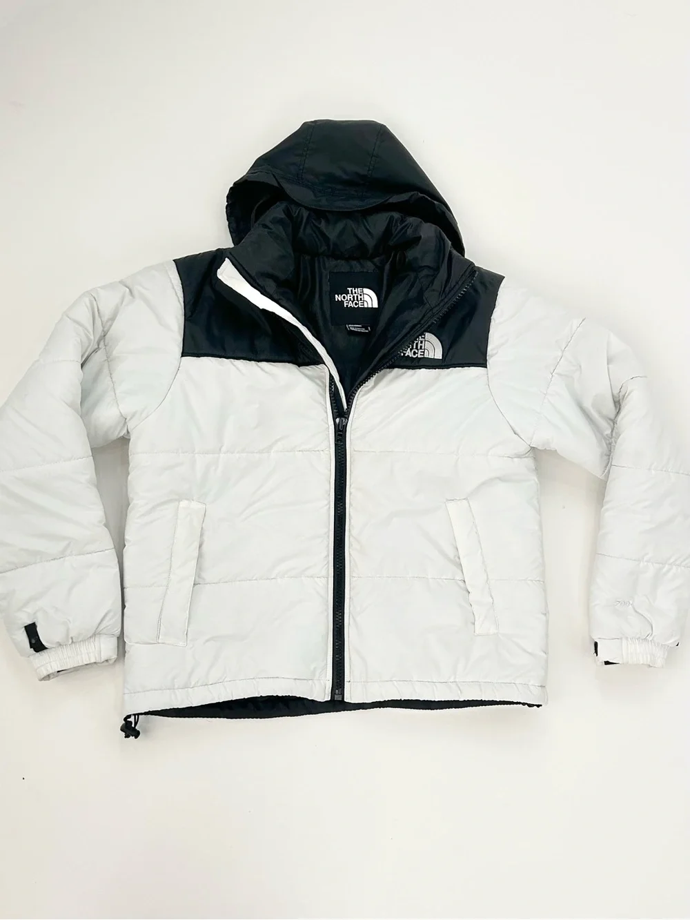 The North Face Nuptse 2 700 Down Puffer Jacket White Black Men’s S 2016